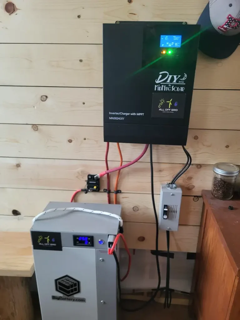 inverterbatteries diy 3024 with 1 mule