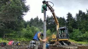 jobsite pile driving 3