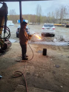 shopfabrication plasma cutting