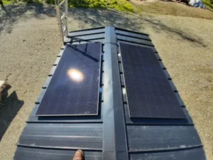 solar roof mount tiny home